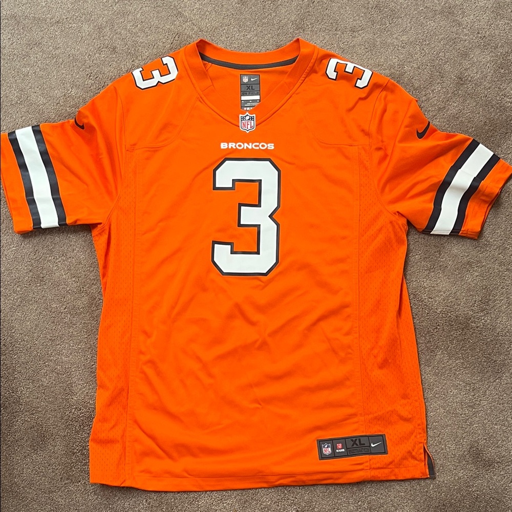 Nike Men's Bright Orange Football Jersey